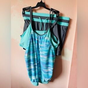 Free Country Tankini Swim Set